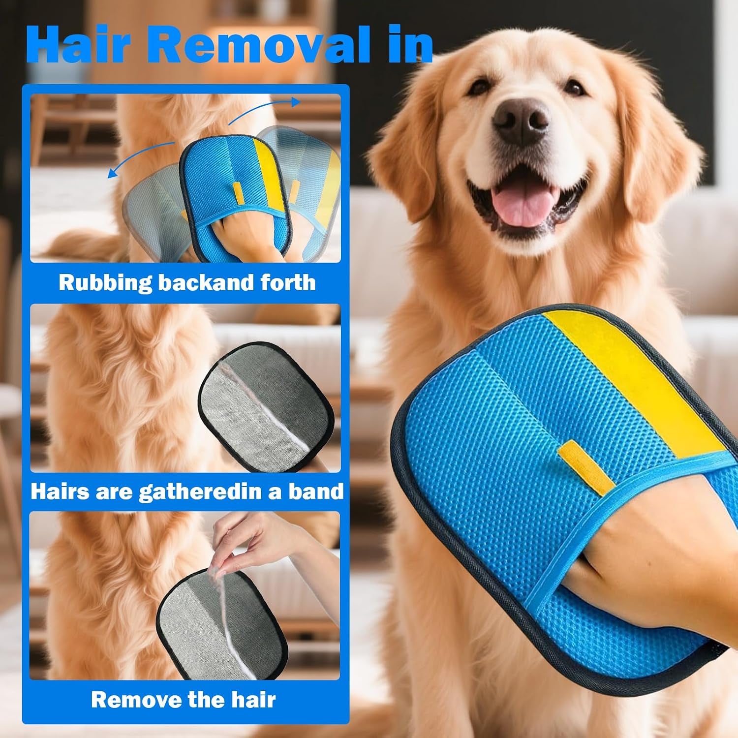 Pet Hair Remover Glove™ – 2 Pack